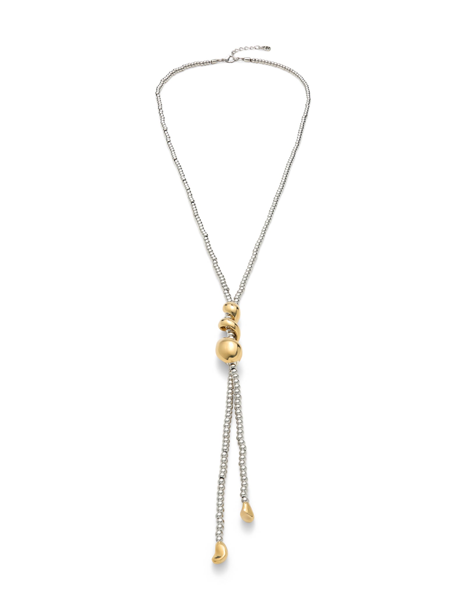 Long beaded necklace