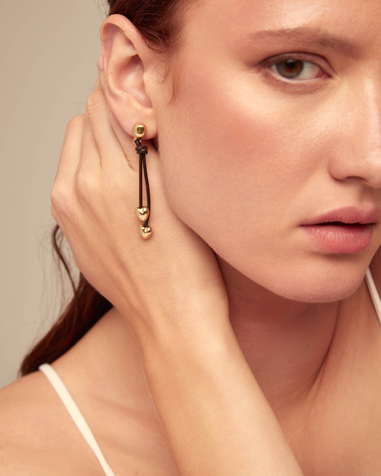 Trejours Marketplace | Yellow Gold Cartier Love Earrings for Rent