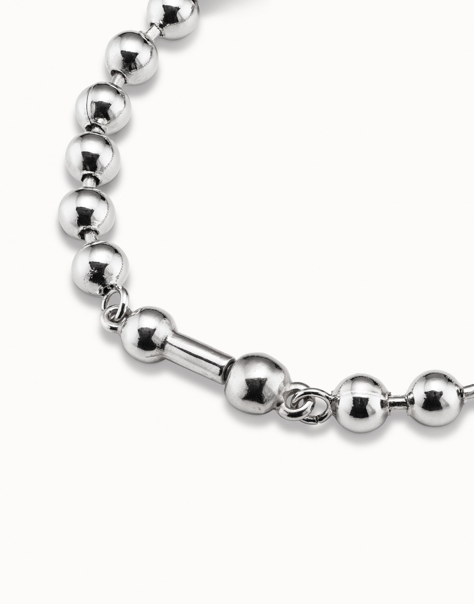 Pave Ball Chain Bracelet Two Tone With Crystal Gold/silver – EDDIE BORGO