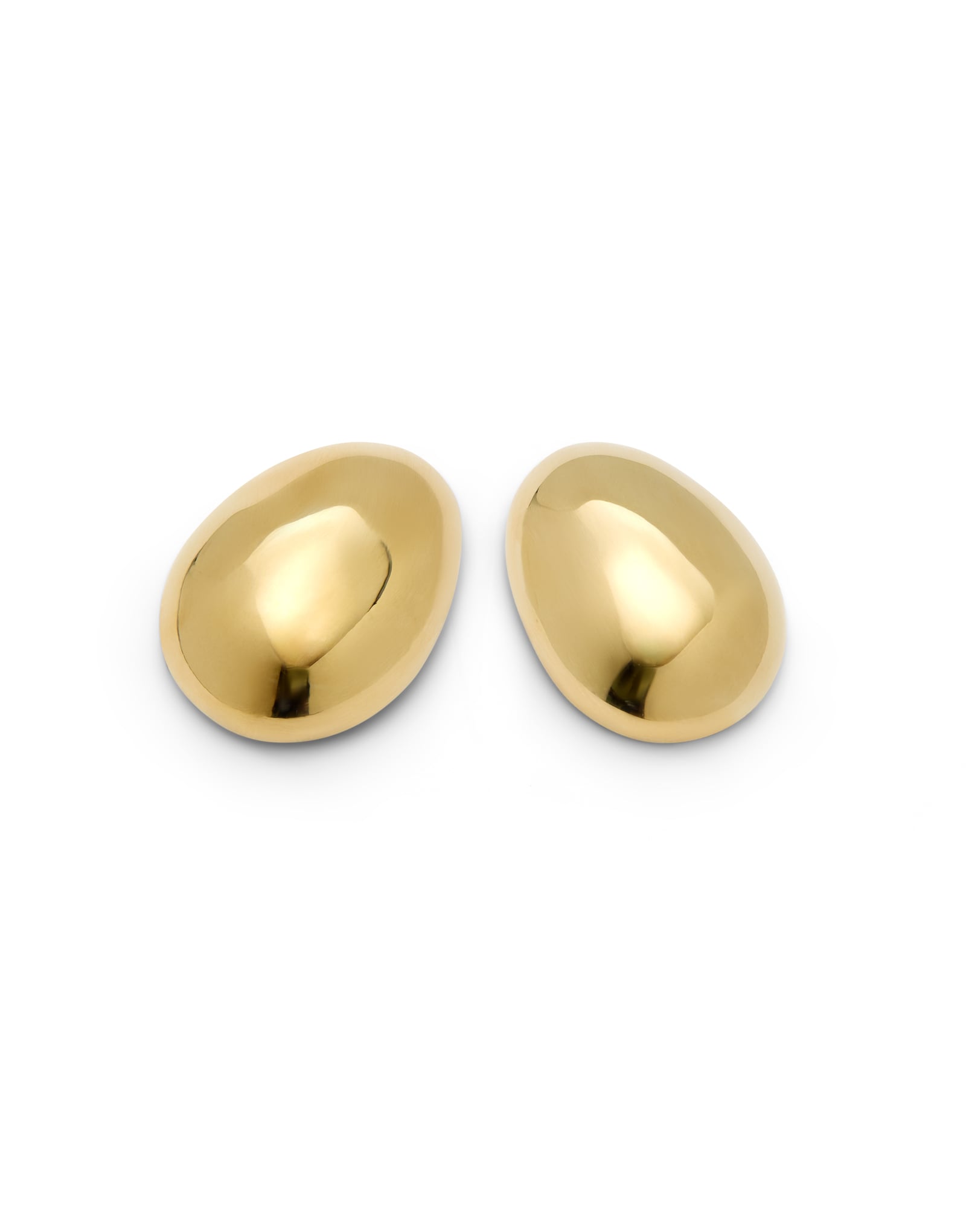 Oversized Teardrop Stud Earrings