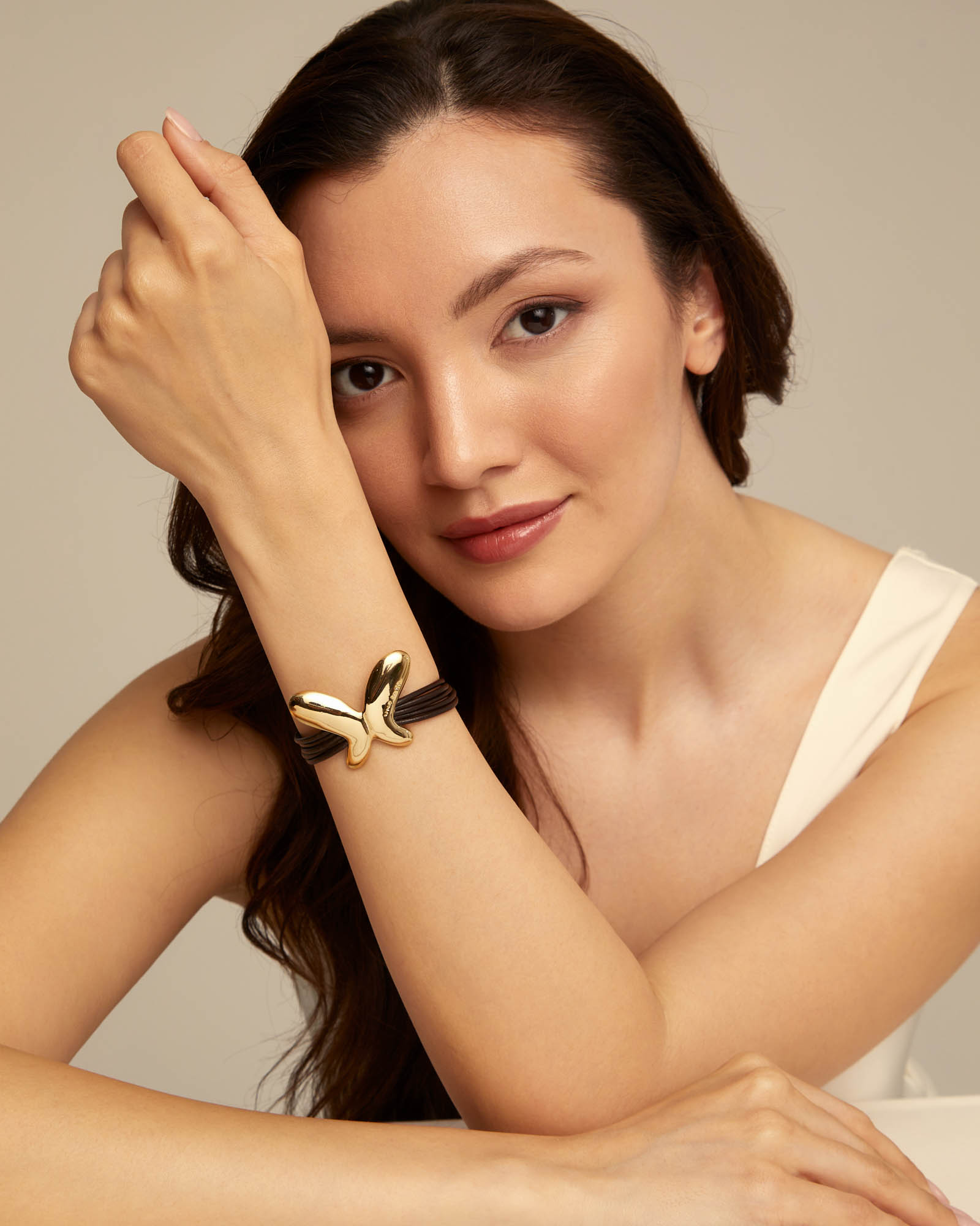 Pulsera Butterfly effect, Dorado, large image number null