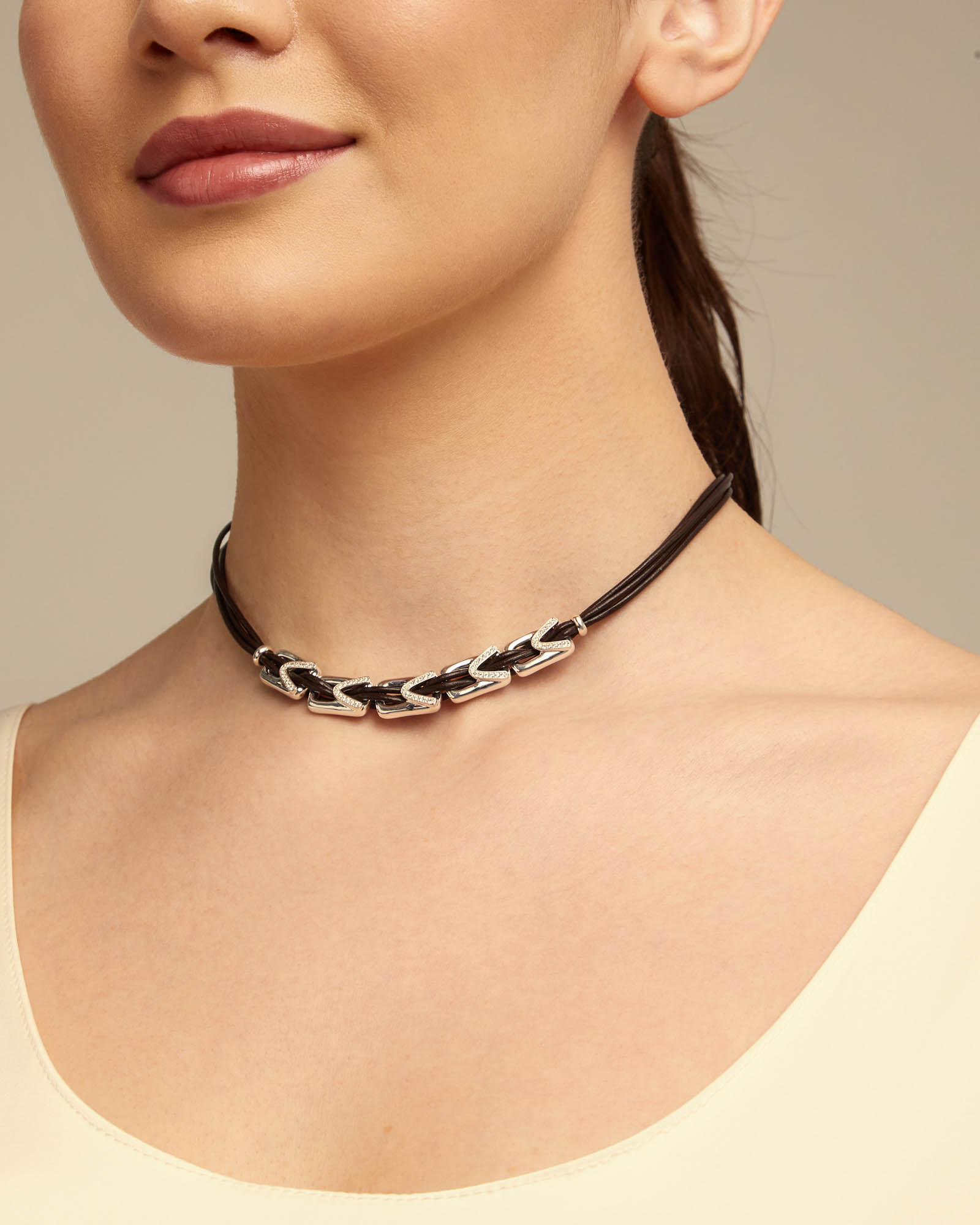 Collar Daring Topaz, Plateado, large image number null