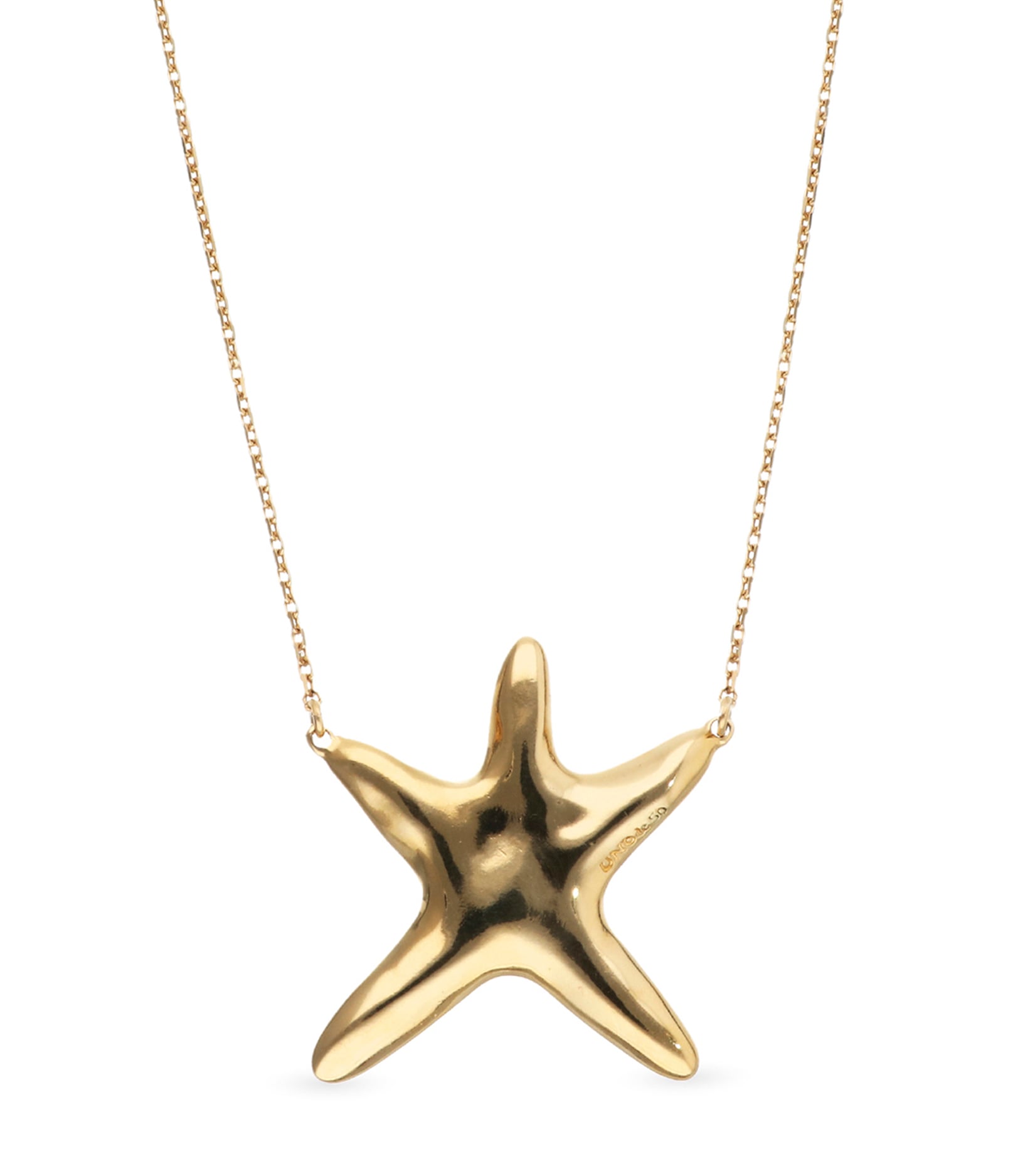 Long necklace with starfish