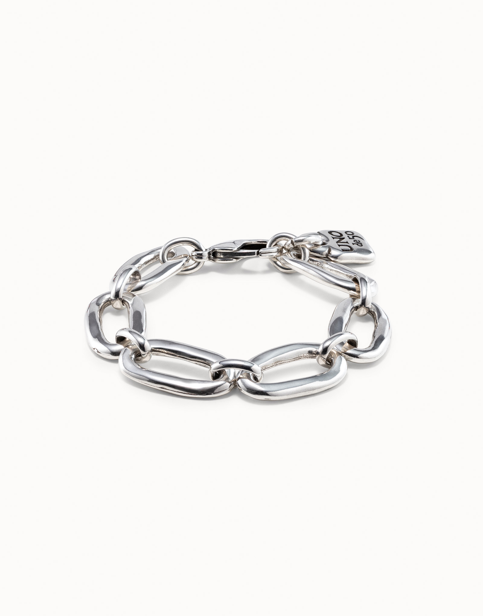 Sterling silver-plated bracelet, Silver, large image number null