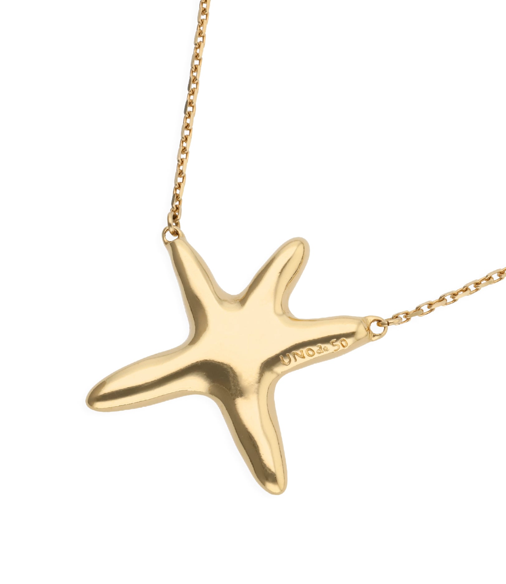 Long necklace with starfish