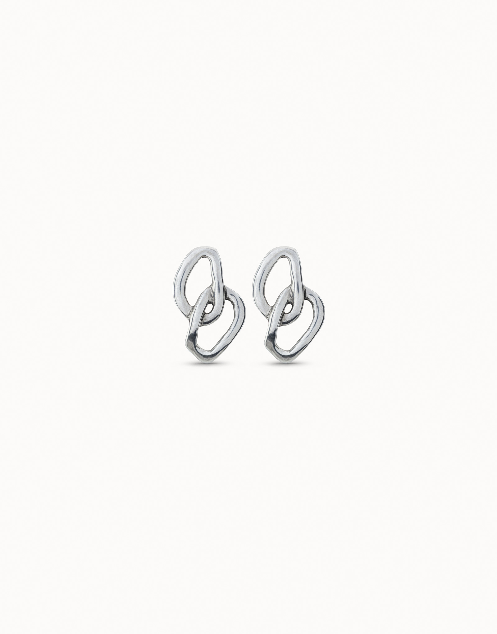 Boucles d'oreilles INSEPARABLE, Argent, large image number null