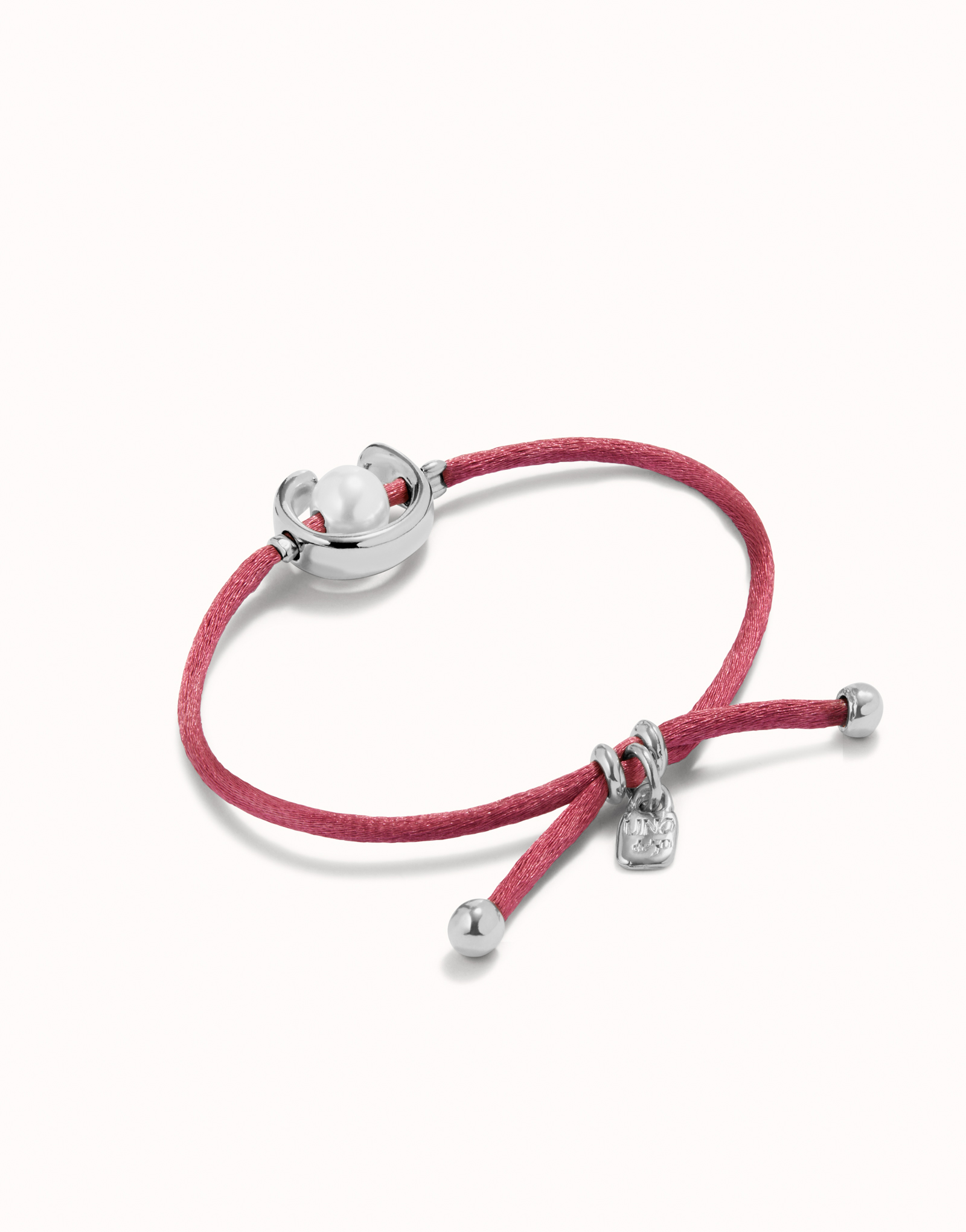 Bracelet Artisanal Femme Perles De Biwa Naturelles, Plaqué Argent 925 Ciselé