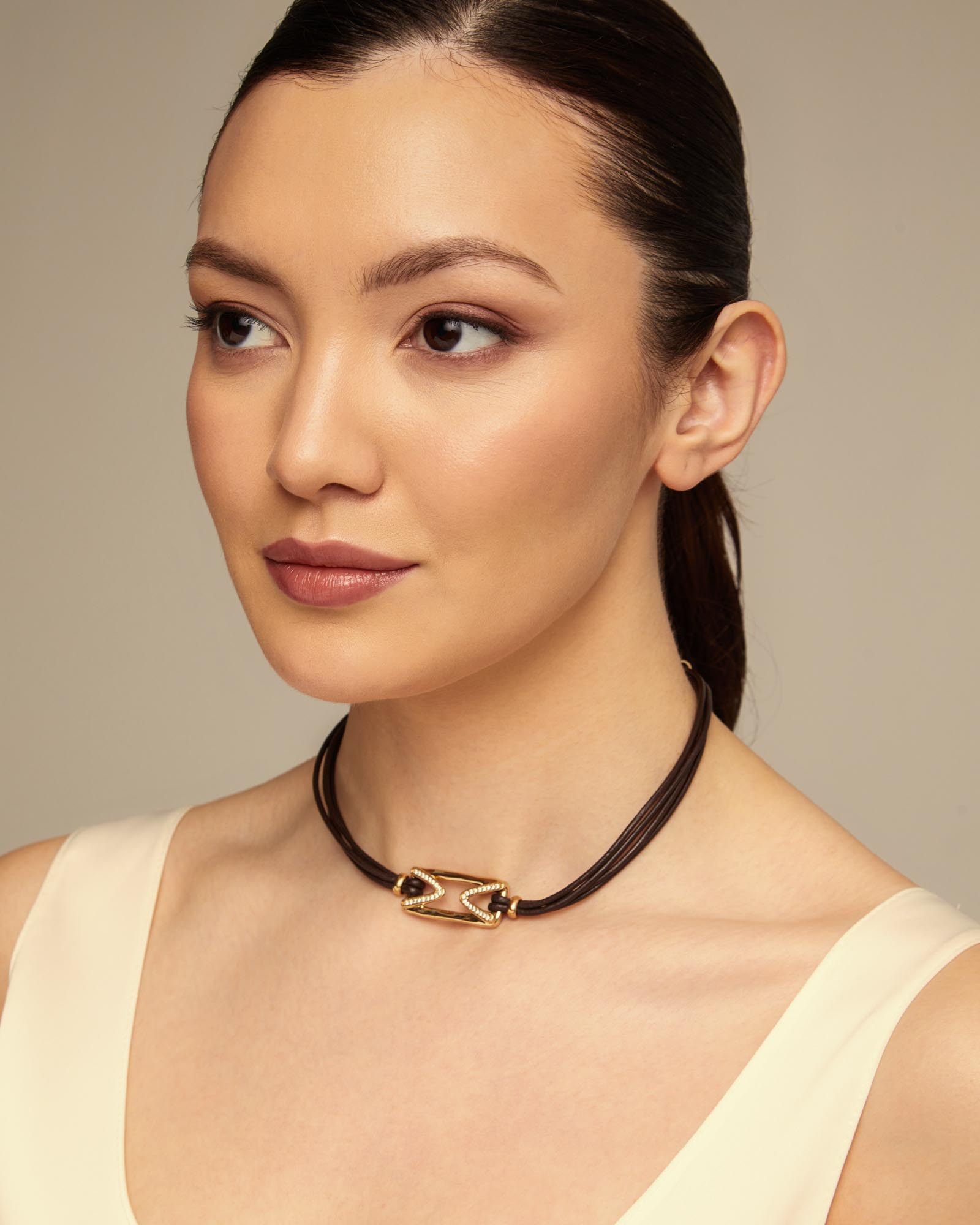 Collar The one Topaz, Dorado, large image number null