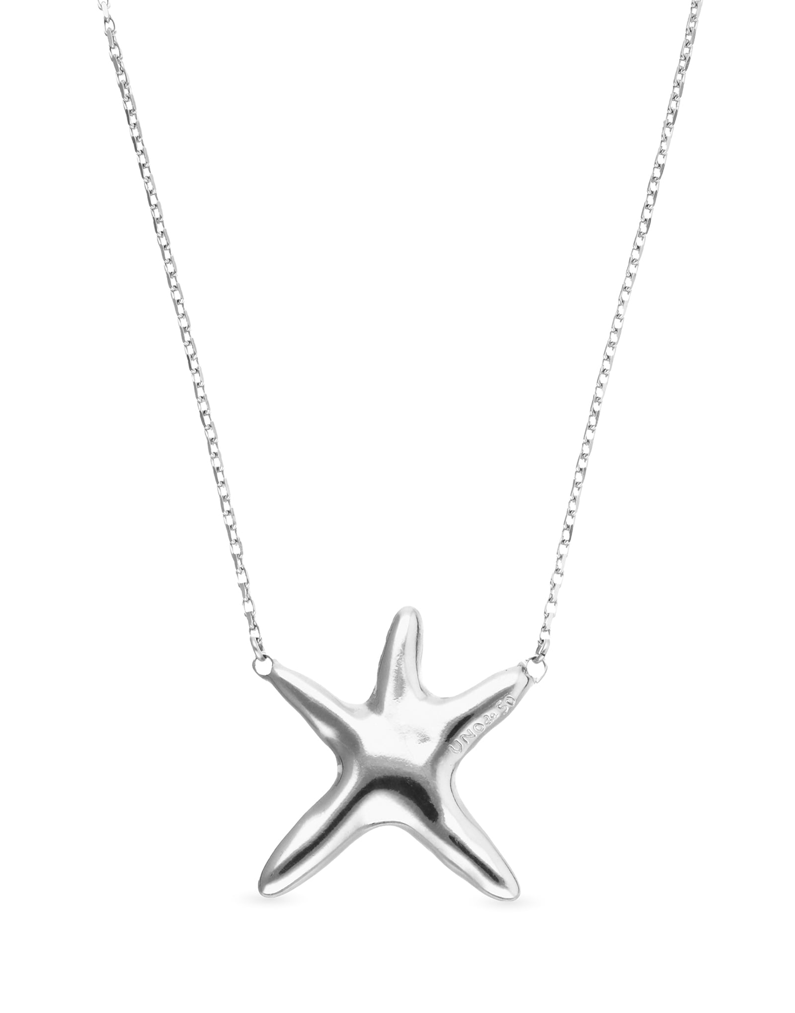 Medium necklace with starfish