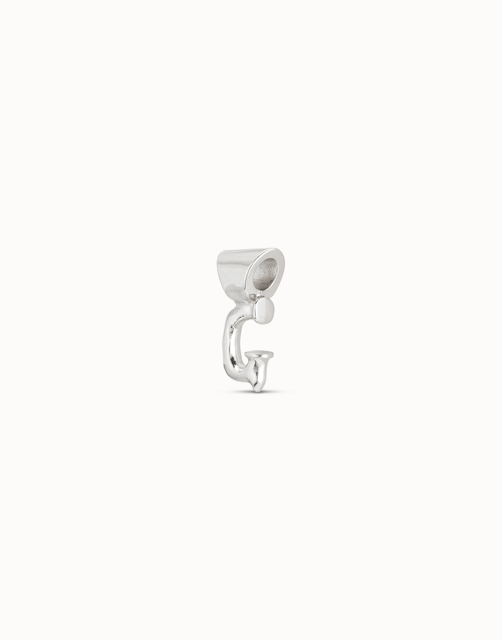 18K gold-plated Personalization collection charm, Silver, large image number null